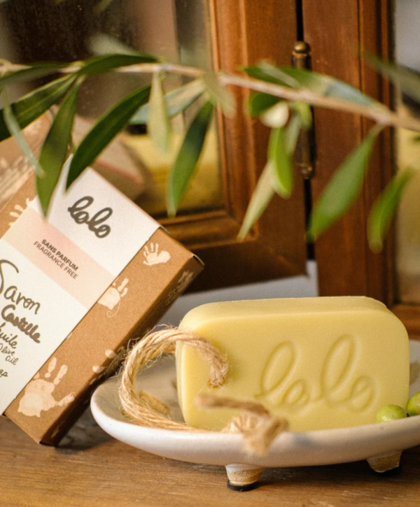 LOLO | Savon de Castille à l'Huile d'Olive sans Parfum - 90g