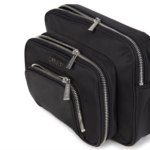 LAMBERT | Le Annika - Sac de maternité 2-en-1 en nylon recyclé - Noir