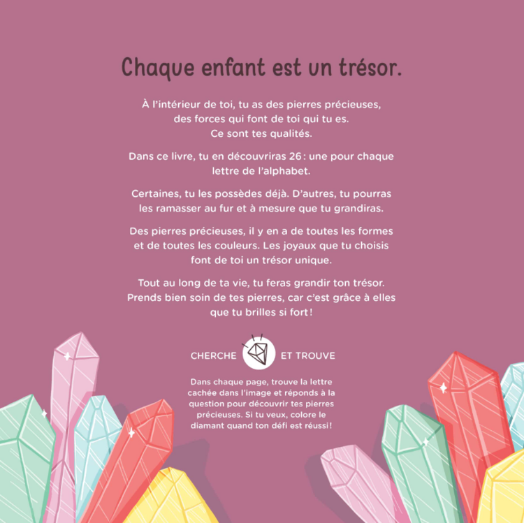 MINIMO | Chaque Enfant est un Trésor - Un abécédaire pour développer l'estime de soi