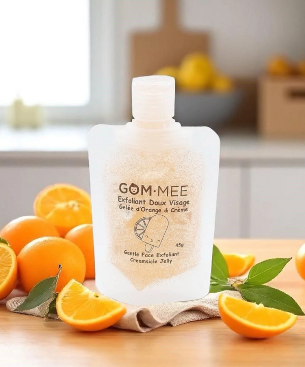 GOM-MEE |Exfoliant Visage en Gelée - Orange et crème - 45g