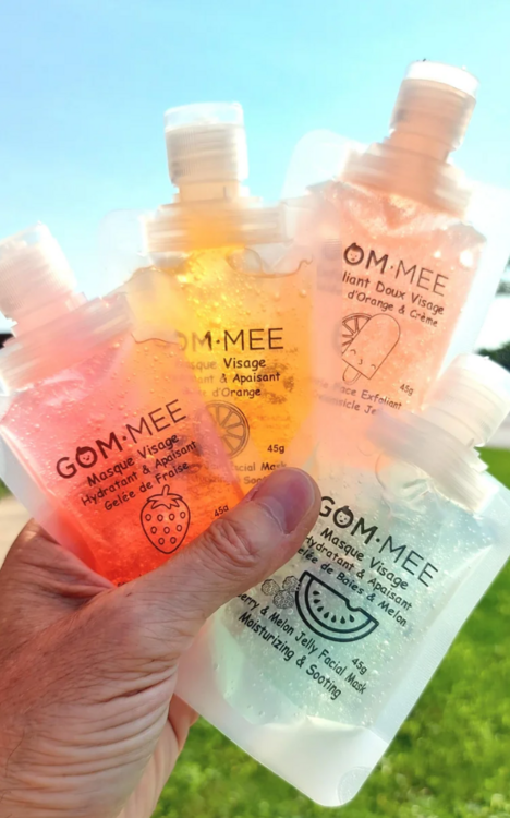 GOM-MEE |Exfoliant Visage en Gelée - Orange et crème - 45g