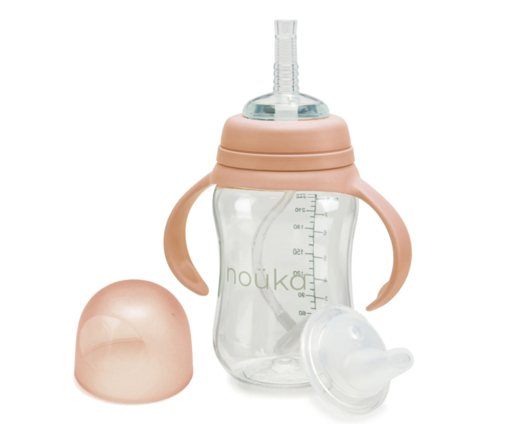 NOÜKA | Gobelet à Paille Transitionnel - Soft blush