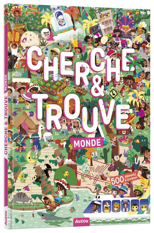 AUZOU | Cherche et Trouve - Monde