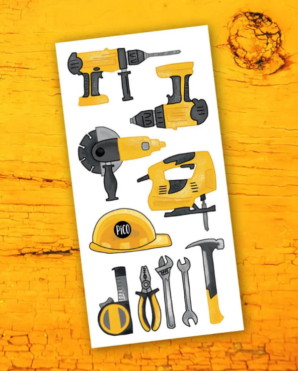 PiCO | Tatouage Temporaire - Les outils de construction