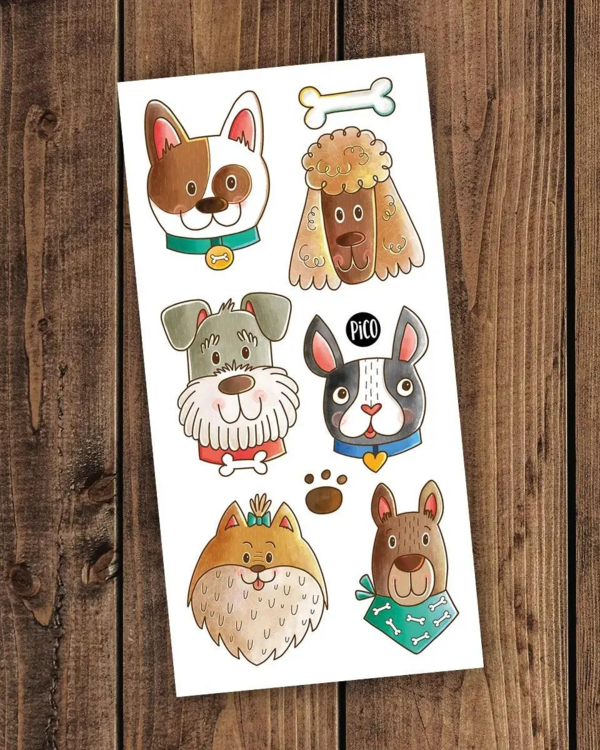 PiCO | Tatouage Temporaire - L'escouade canine
