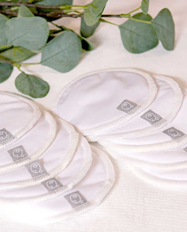 LA PETITE OURSE | Compresse d'Allaitement - Blanc