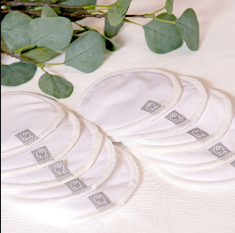 LA PETITE OURSE | Compresse d'Allaitement - Blanc