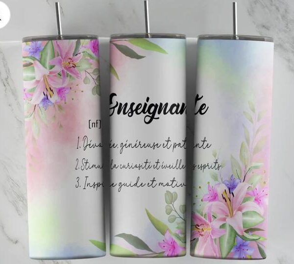 MOJITOSBABY | Tasse isotherme - Enseignante (nf)