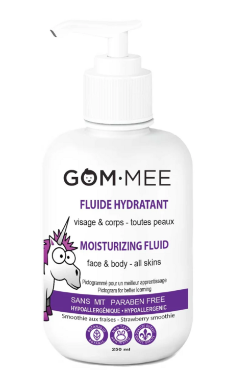 GOM-MEE | Crème Fluide hydratante - Licorne - 250 ml