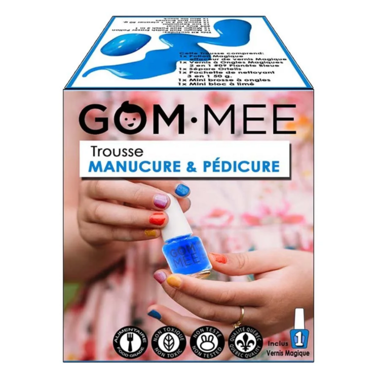 GOM-MEE | Trousse Manucure - Bleu