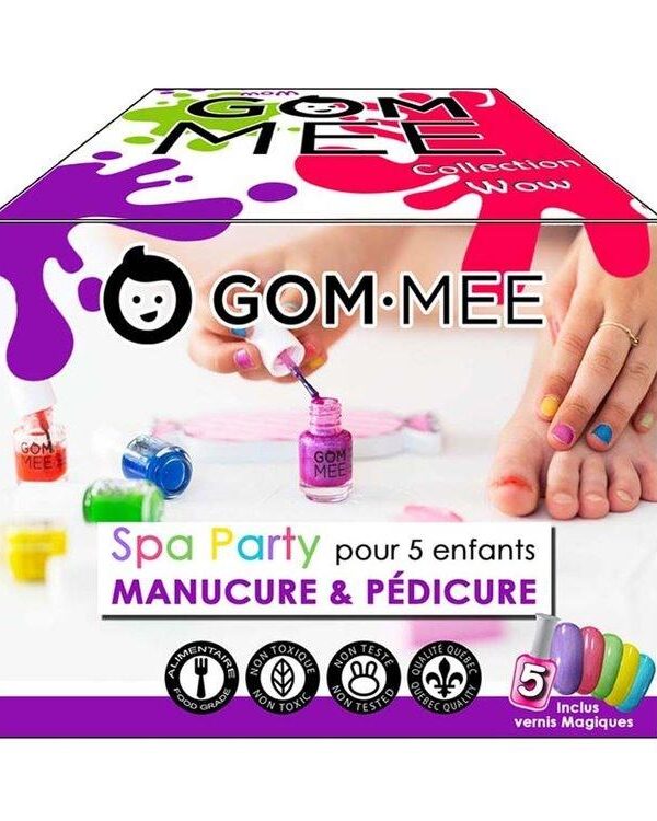 GOM-MEE | Spa Party - Manucure et pédicure pour 5 enfants