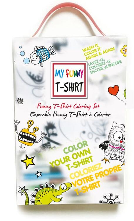 FUNNY MAT | T-Shirt à Colorier - Océan (4-7 ans)
