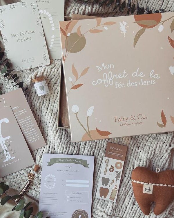 FAIRY & CO | Mon Coffret de la Fée des Dents - Rouille