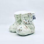 BEBE Ô CHAUD | Pantoufles à Velcro - Marguerite (9-18 mois)