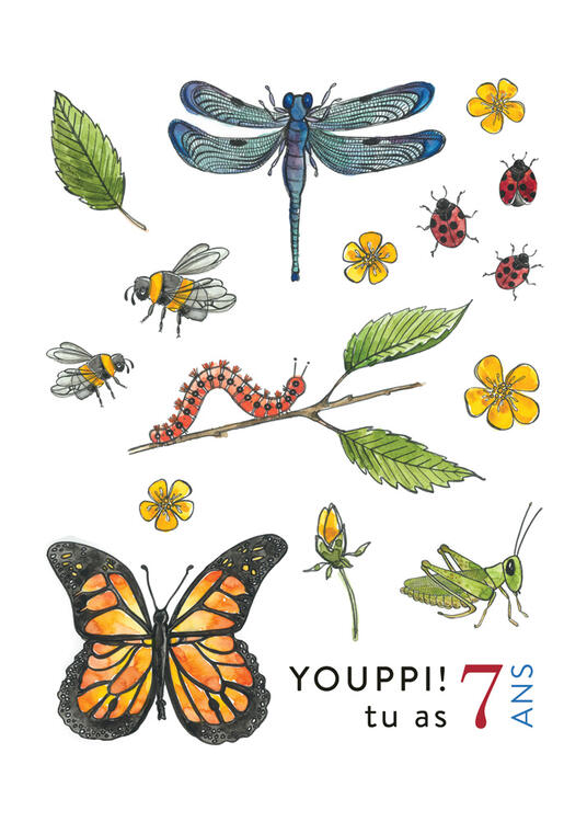 STÉPHANIE RENIÈRE | Carte de souhait - GUSTAVE 16