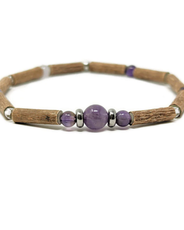 PUR NOISETIER | Bracelets 6" - Améthyste