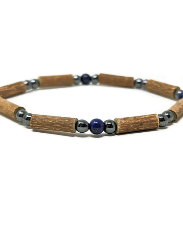 PUR NOISETIER | Bracelets 6" - Lapis lazuli