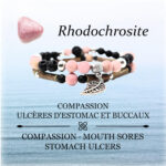 PUR NOISETIER | Duo de Bracelets 7" - Rhodochrosite