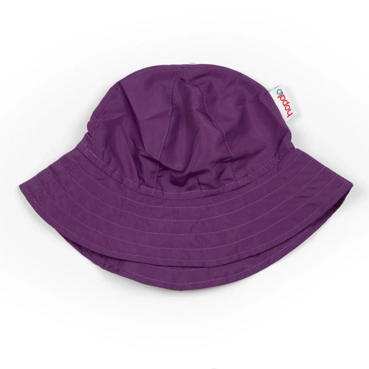 HOPALO | Chapeau Soleil UV 50+ pour 3-12 mois - Prune