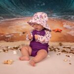 HOPALO | Chapeau Soleil UV 50+ pour 3-12 mois - Colibris