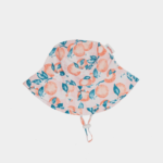 HOPALO | Chapeau Soleil UV 50+ pour 2-4 ans - Fleurs d'oranger