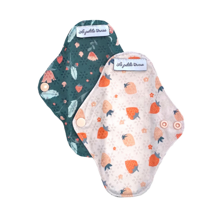 LA PETITE OURSE | Serviette Hygiénique - Fraises