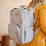 LA PETITE OURSE | Sac à Couches Signature - Gris