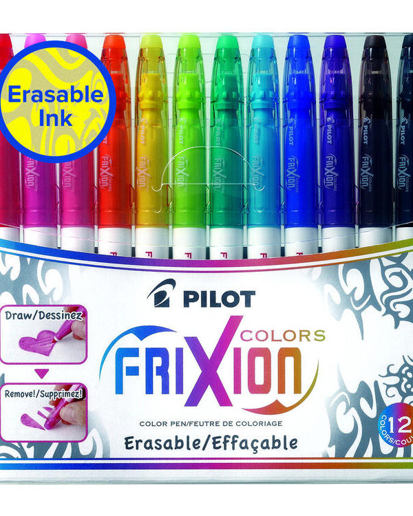 FRIXION COLORS | Marqueurs Effaçables - Ensemble de 12