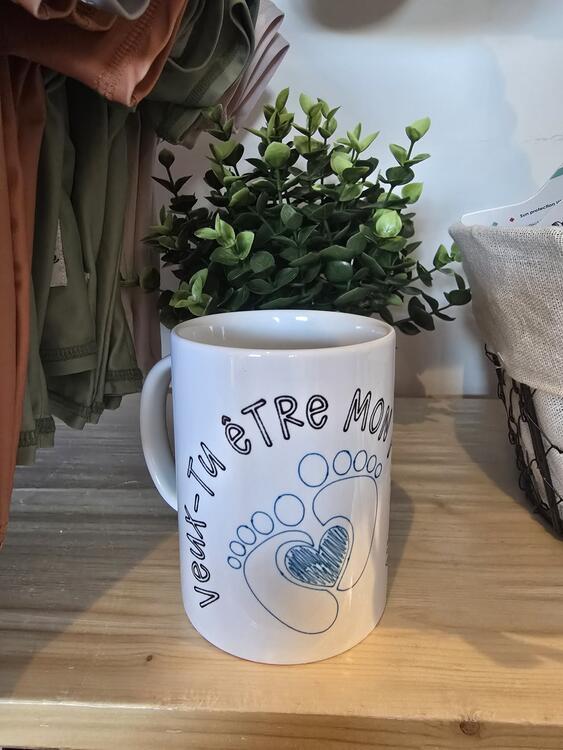 PATTE GAUCHE | Tasse - Veux-tu être mon parrain