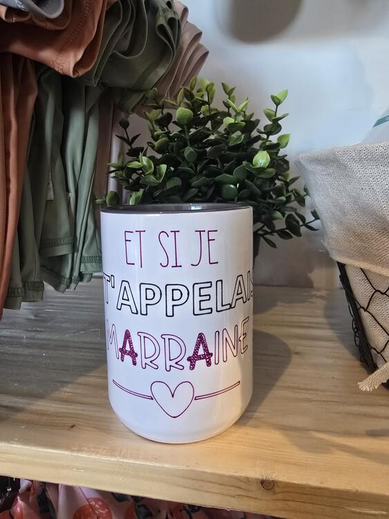 PATTE GAUCHE | Tasse - Et si je t'appelais MARRAINE ?