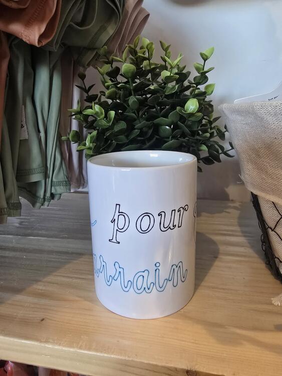 PATTE GAUCHE | Tasse - P pour parrain