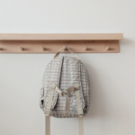 MENOUM MENOUM | Sac-à-Dos Mini - Carreau taupe