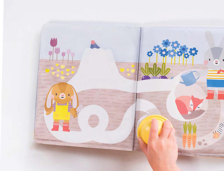 TAF TOYS | Livre d'eau Cache-Cache