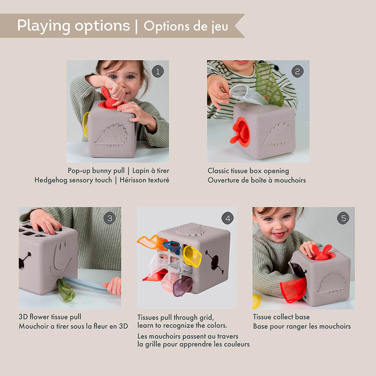 TAF TOYS | Boîte à Mouchoirs Pop-up