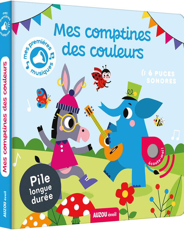 AUZOU | Mes comptines des couleurs