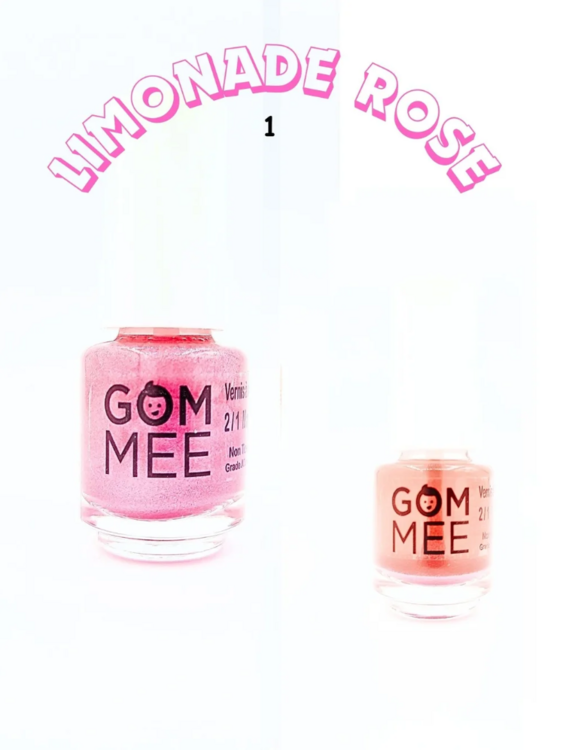 GOM-MEE | Vernis à Ongles Magique - Limonade rose