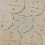LE PETIT TABLEAU NOIR | Pastilles de Bois - Script