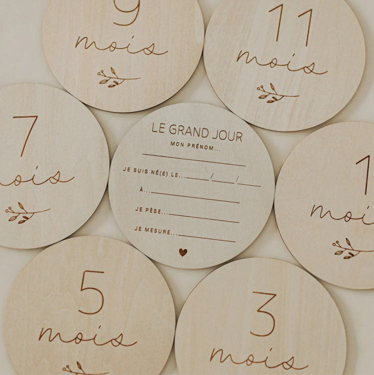 LE PETIT TABLEAU NOIR | Pastilles de Bois - Script