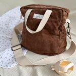 BALUCHON | Sac à Couches Matelassé - Brun