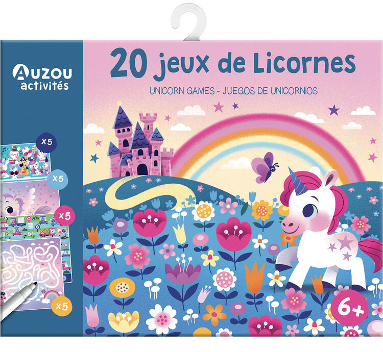 AUZOU | 20 Jeux de Licornes