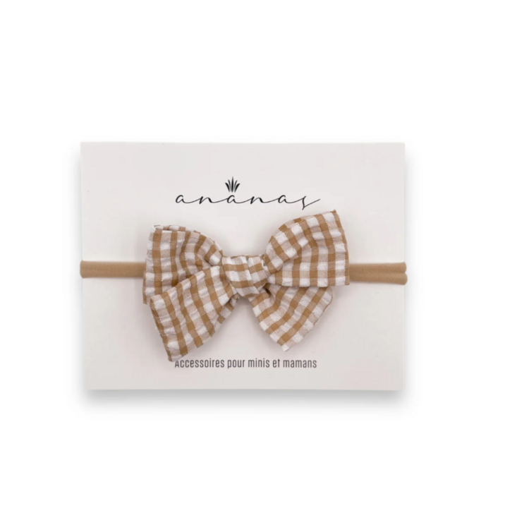 ANANAS CO | Pince Boucle de Coton - Vichy