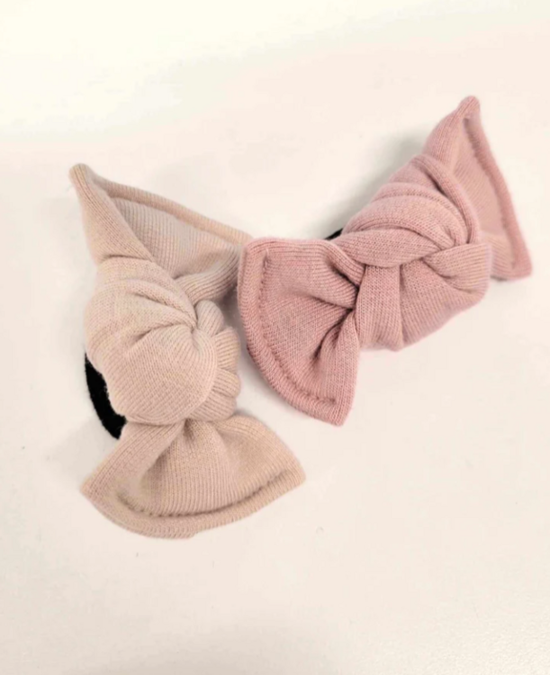 ANANAS CO | Petit Élastique Mini-Boucle en Bambou - Beige