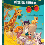 AUZOU | Mon Roman Énigme Mission Animaux - Aventures dans la savane