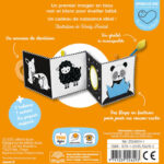 AUZOU | Mon Tout Premier Livre Tissus - En noir et blanc!