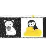 AUZOU | Mon Tout Premier Livre Tissus - En noir et blanc!