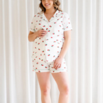 ROSE MATERNITÉ | Pyjama 2 Pièces - Cerise