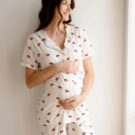 ROSE MATERNITÉ | Pyjama 2 Pièces - Cerise