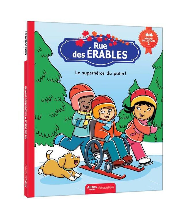 AUZOU | Rue des Érables - Le superhéros du patin! - Niveau 2