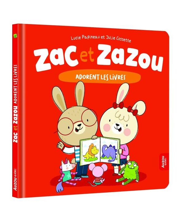 AUZOU | Zac et Zazou - Adorent les livres