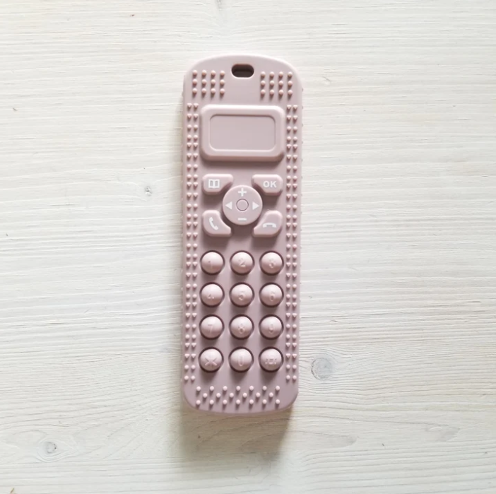 CRÉATION JADE | Manette Pop it en Silicone - Rose antique